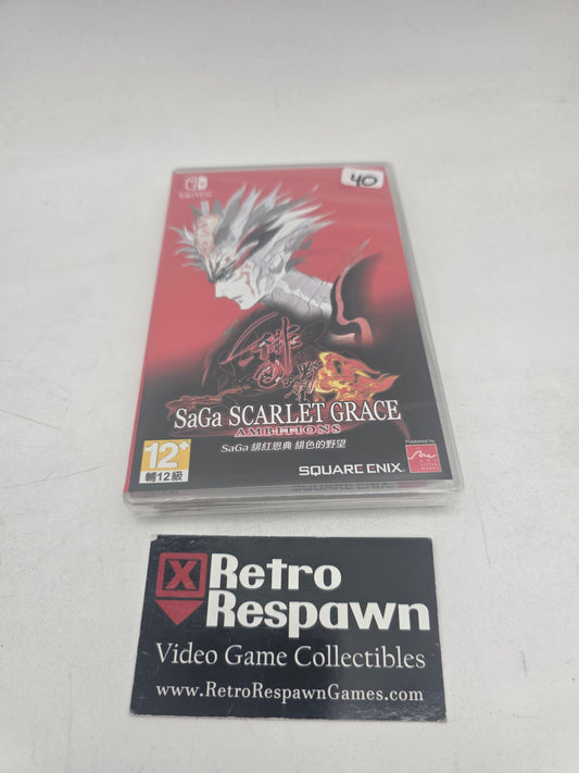 SaGa: Scarlet Grace Ambitions - Asian English Switch (Sealed)
