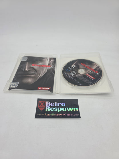 Metal Gear Solid 4 Guns of the Patriots - Playstation 3 (Complete)
