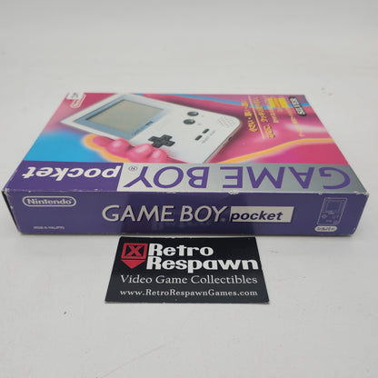 Silver Gameboy Pocket -JP Gameboy (Complete)