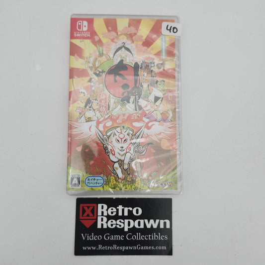 Okami HD - JP Nintendo Switch (Sealed)