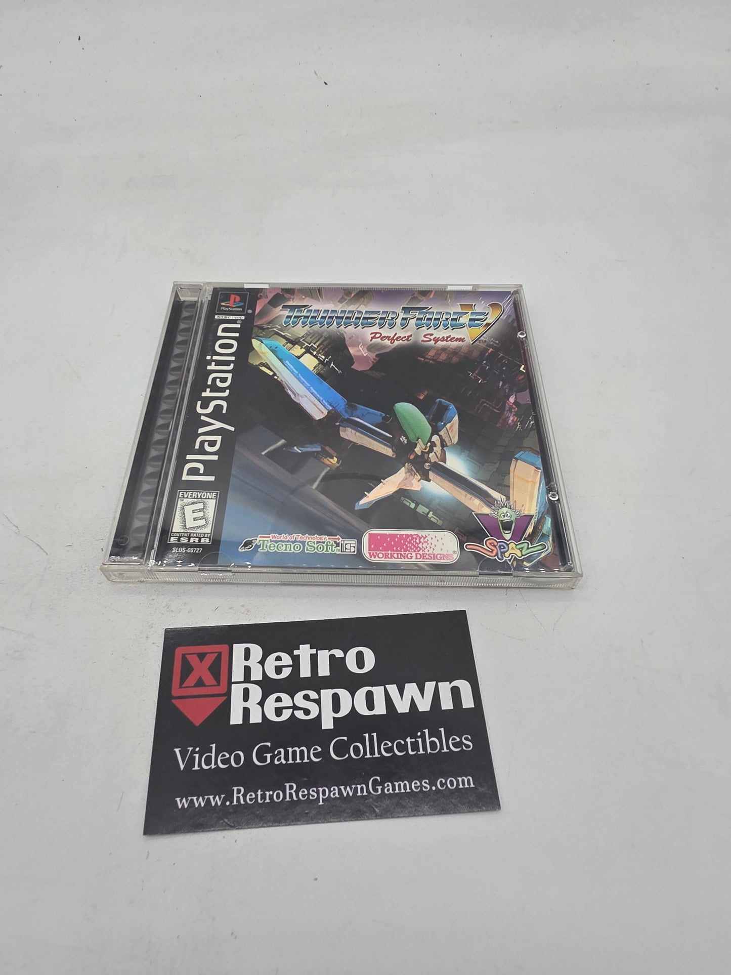Thunder Force V - Playstation (Complete)