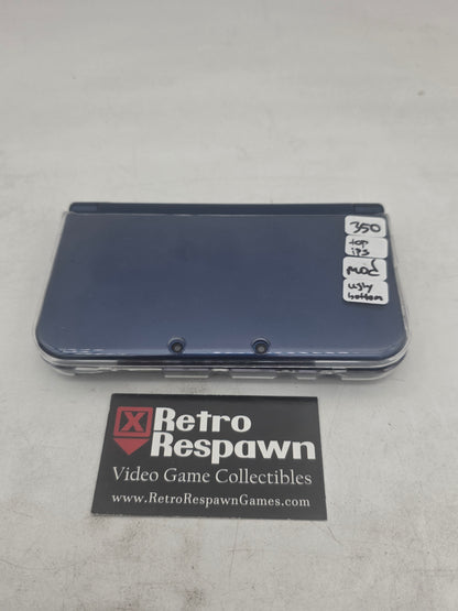 Mod Metallic Blue New Nintendo 3DS - JP Nintendo 3DS (Console + Charger)