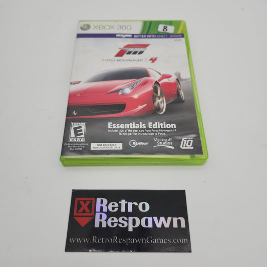 Forza Motorsport 4 Essentials Edition - Xbox 360 (Complete)