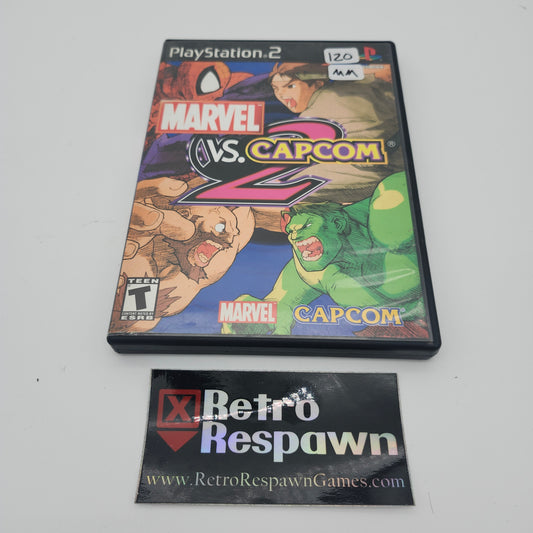 Marvel vs Capcom 2 - Playstation 2 (No Manual)