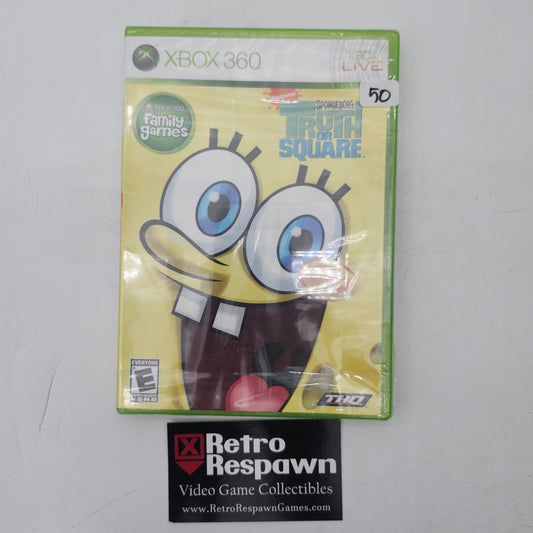 SpongeBob's Truth or Square - Xbox 360 (Sealed)