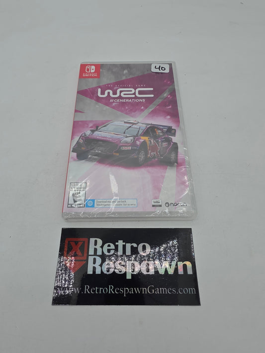 WRC Generations - Nintendo Switch (Sealed)