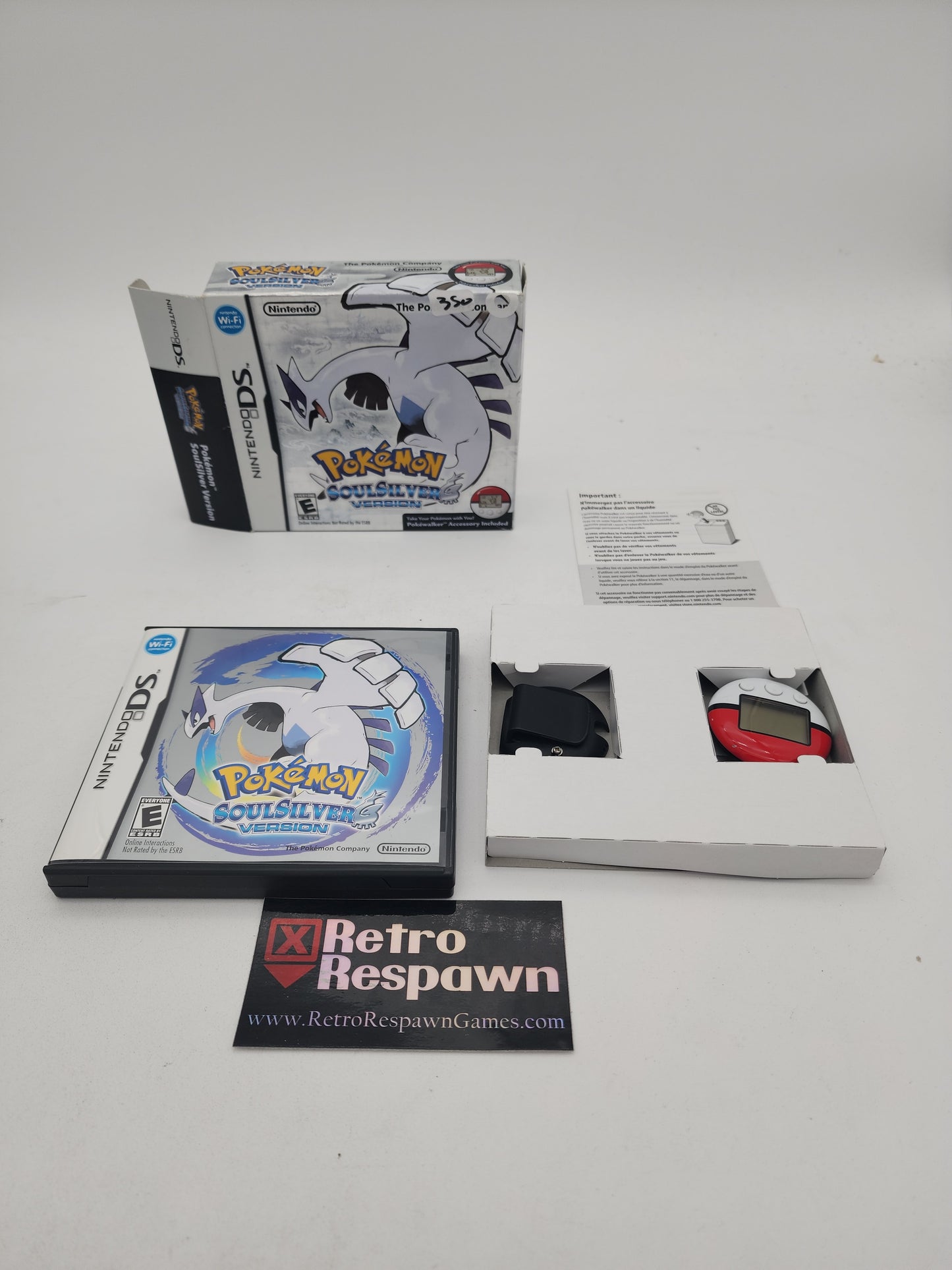 Pokemon Soul Silver Version [Pokewalker] - Nintendo DS (Complete)