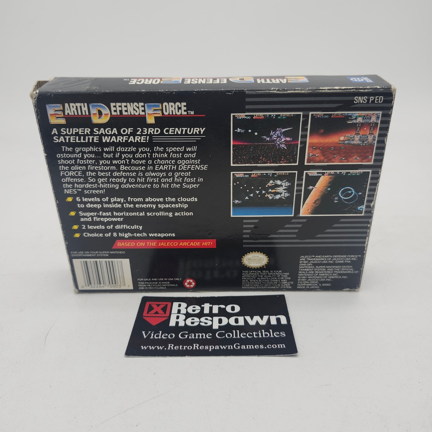 Earth Defense Force - Super Nintendo (Complete)