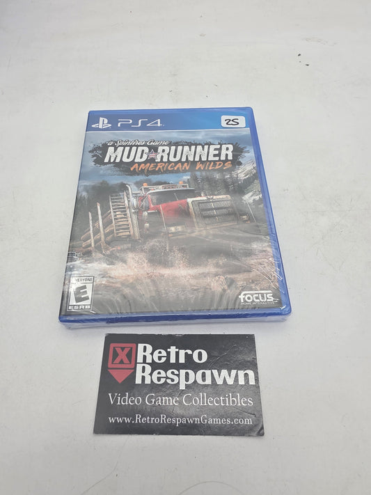 MudRunner American Wilds - Playstation 4 (Sealed)