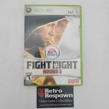 Fight Night Round 3 - Xbox 360 (Complete)