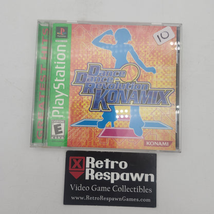 Dance Dance Revolution Konamix [Greatest Hits] - Playstation (Complete)