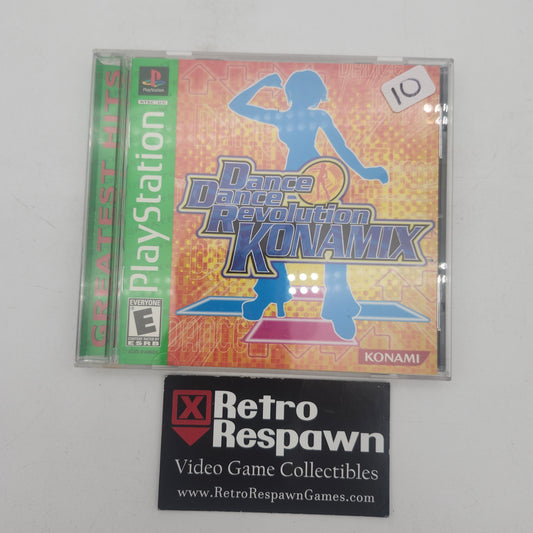 Dance Dance Revolution Konamix [Greatest Hits] - Playstation (Complete)