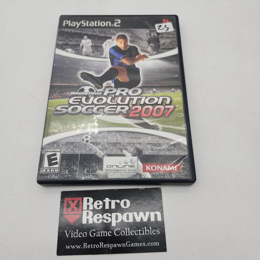 Winning Eleven Pro Evolution Soccer 2007 - Playstation 2 (Complete)