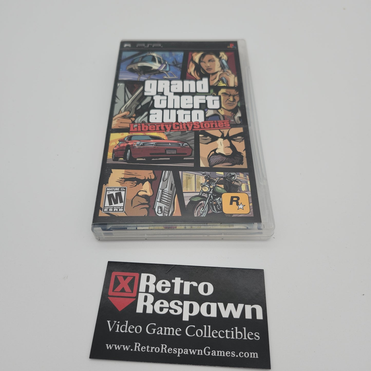 Grand Theft Auto Liberty City Stories - PSP (Complete)