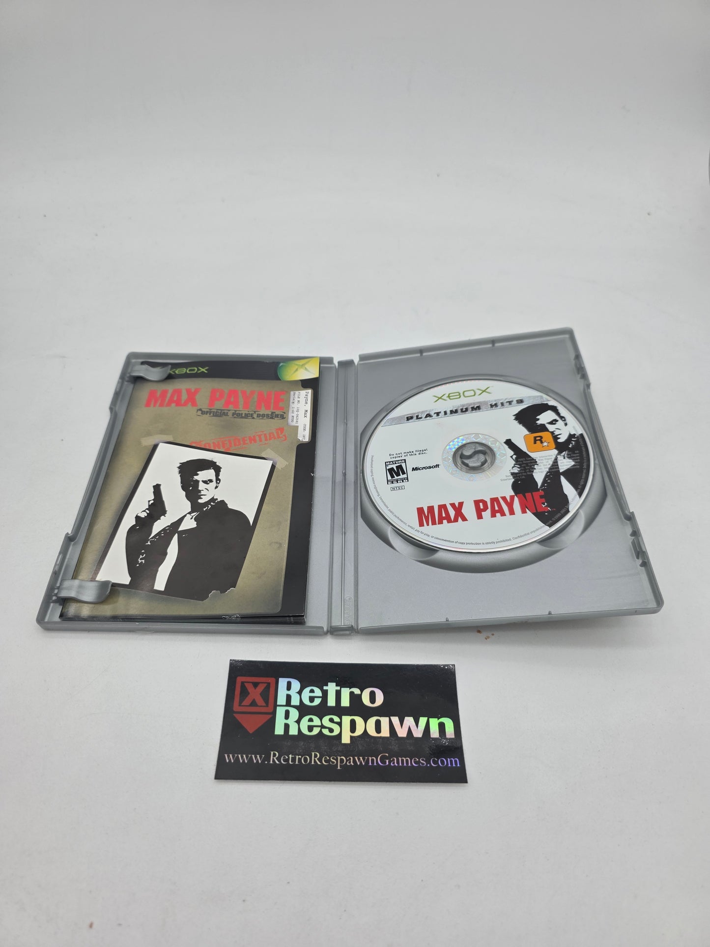 Max Payne [Platinum Hits] - Xbox (Complete)