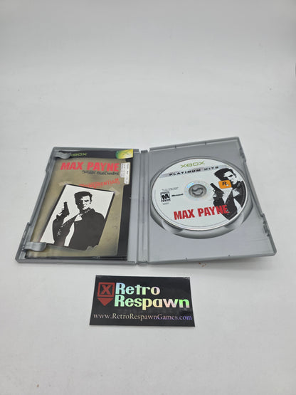 Max Payne [Platinum Hits] - Xbox (Complete)