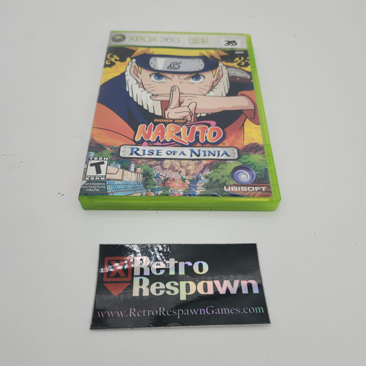 Naruto Rise of a Ninja - Xbox 360 (Complete)