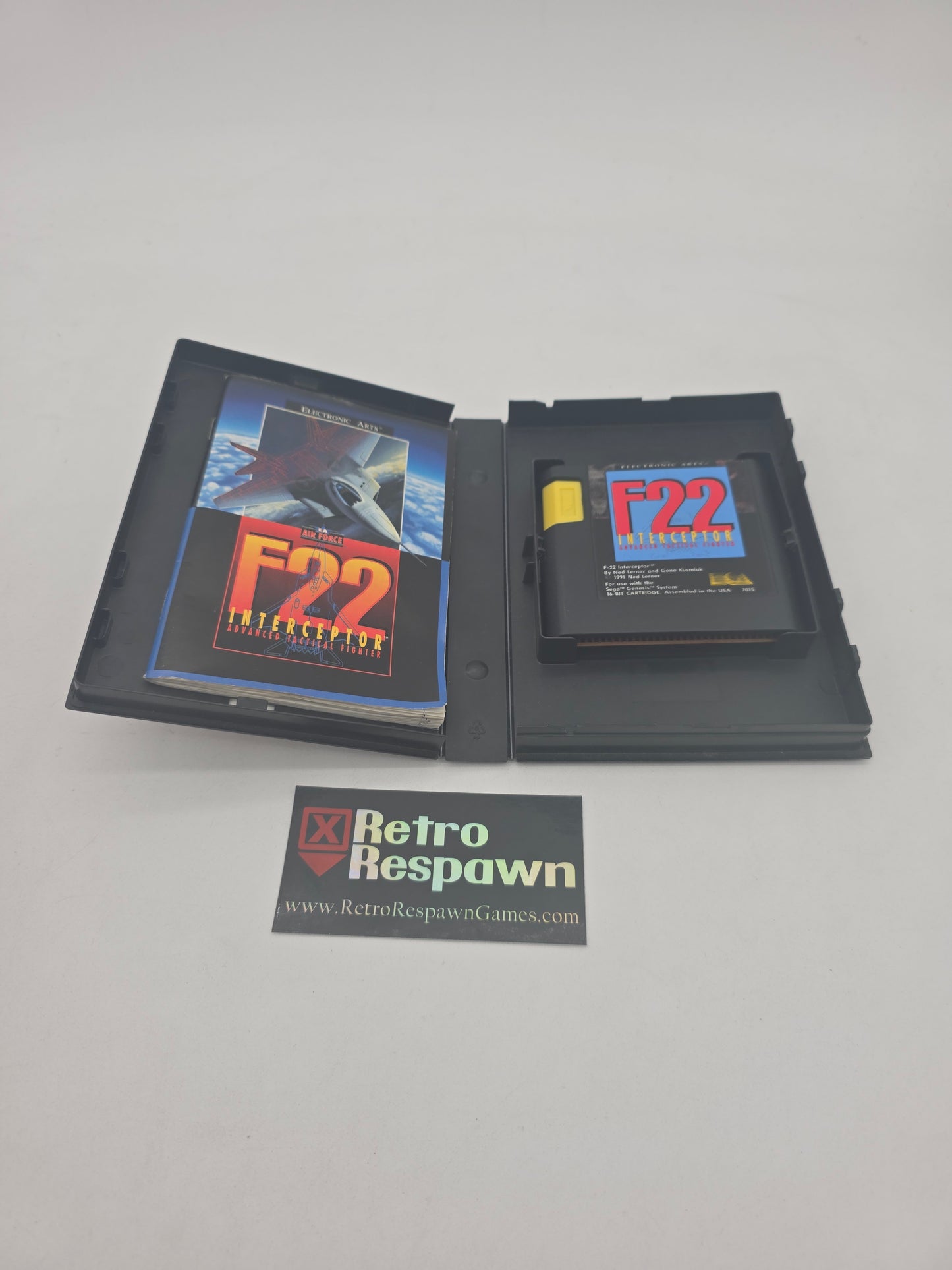 F-22 Interceptor - Sega Genesis (Complete)