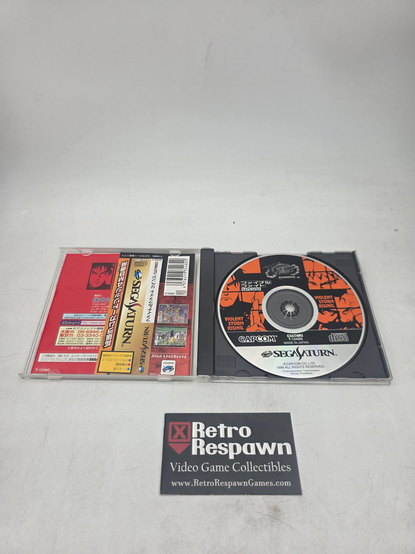 Final Fight Revenge - JP Sega Saturn (Complete/ W OBI)