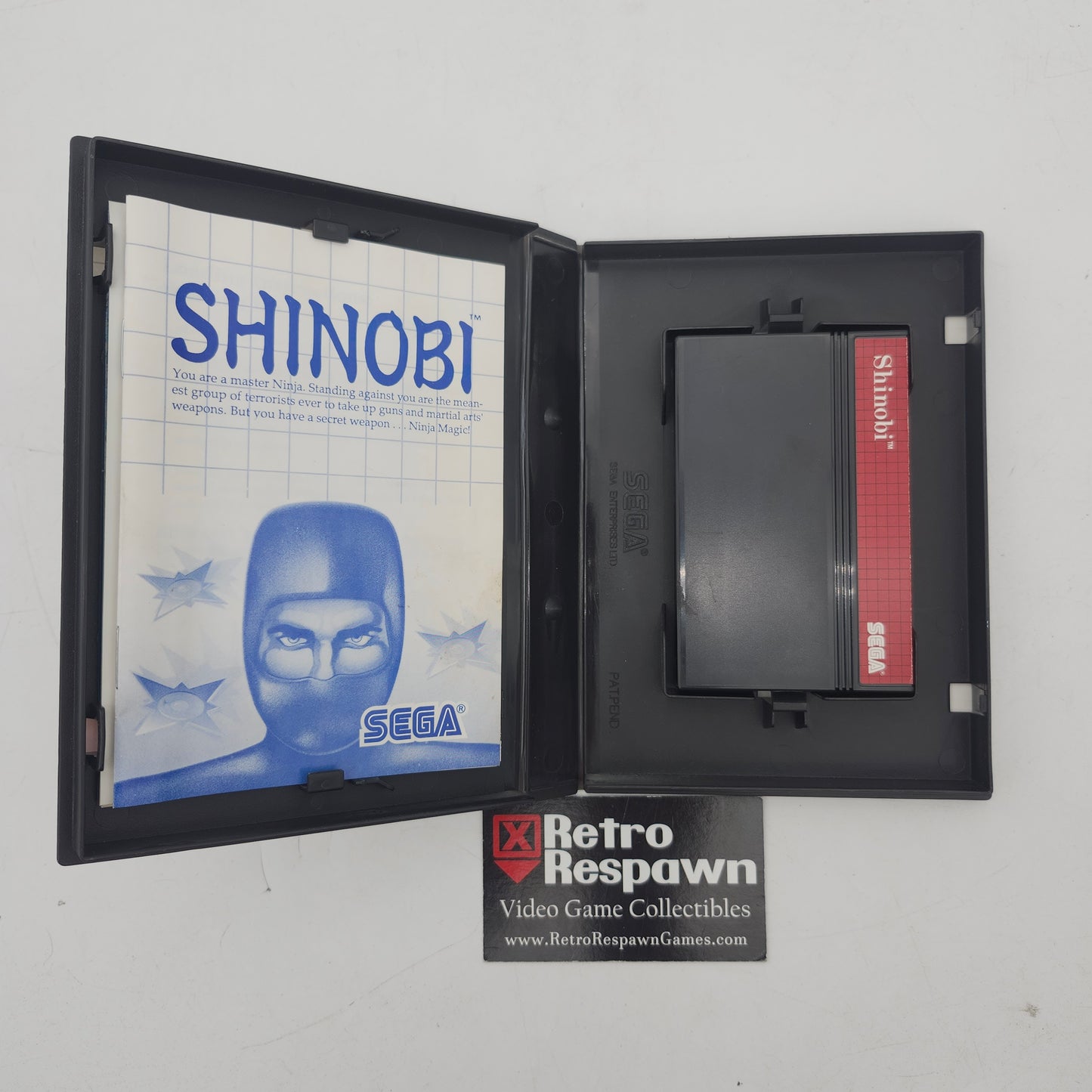 Shinobi - Sega Master System (Complete)