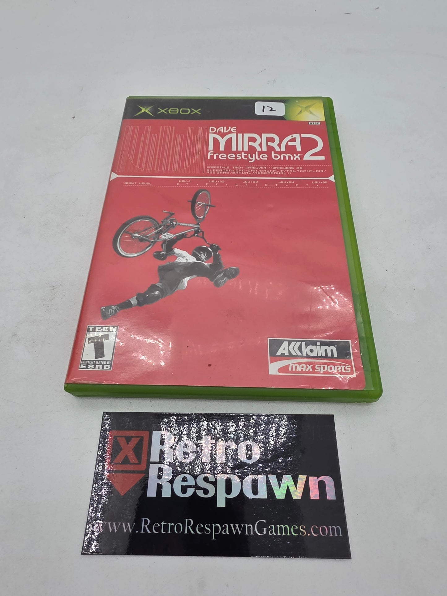 Dave Mirra Freestyle BMX 2 - Xbox (Complete)