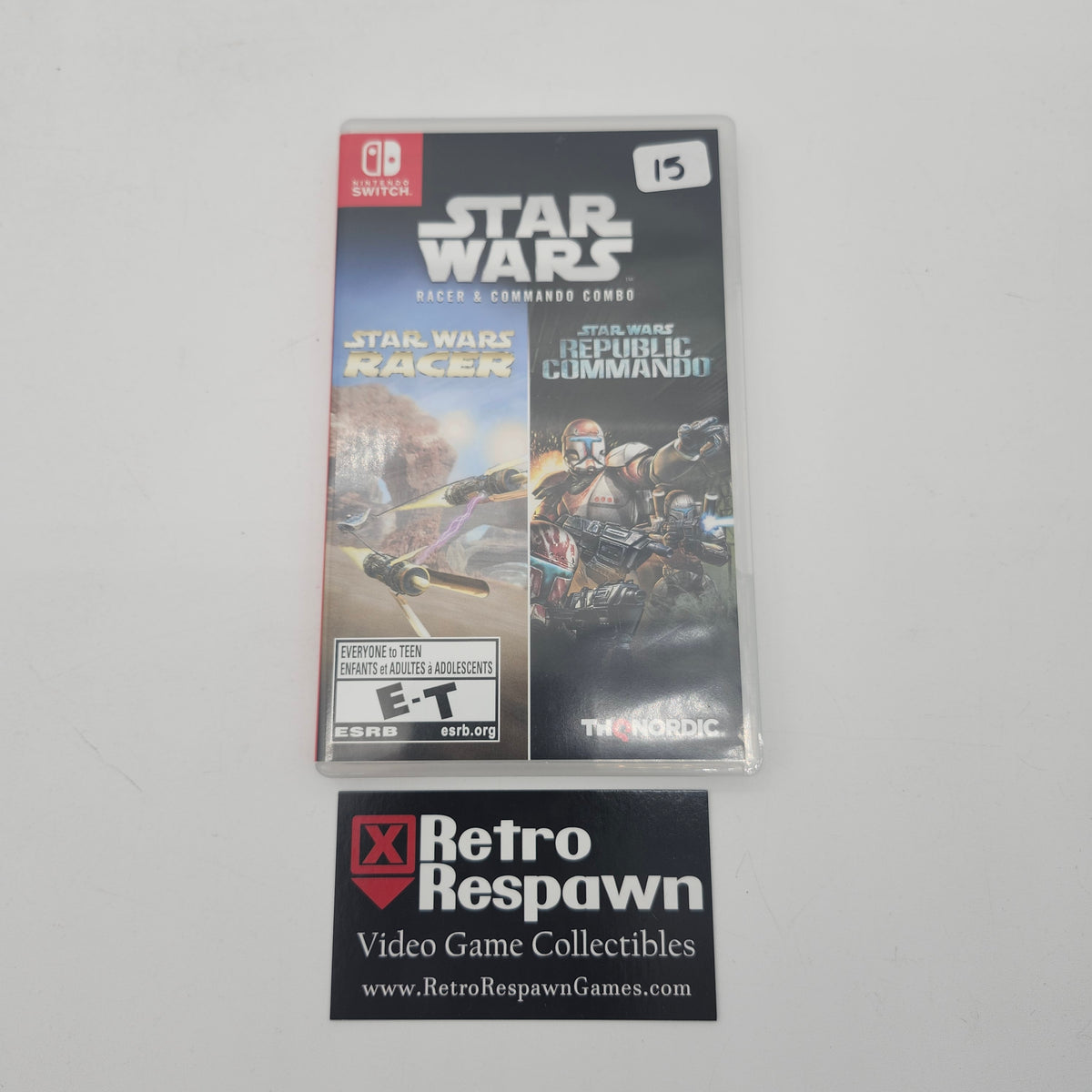 Star Wars Racer and Commando Combo - Nintendo Switch (Complete)