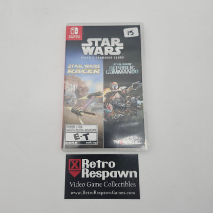 Star Wars Racer and Commando Combo - Nintendo Switch (Complete)