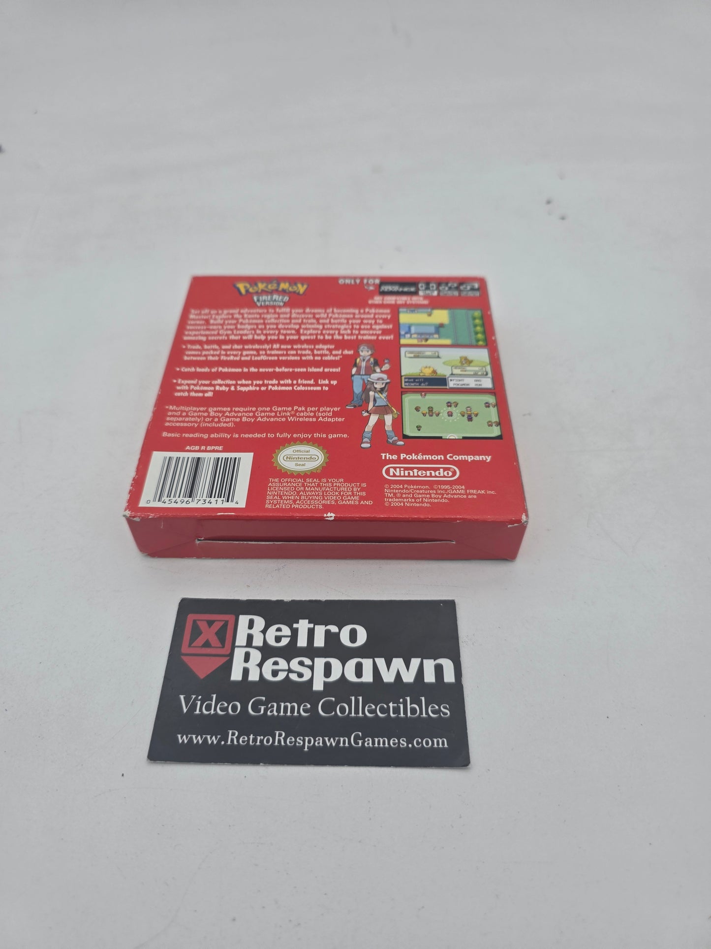 Pokemon FireRed - GameBoy Advance (Complete)