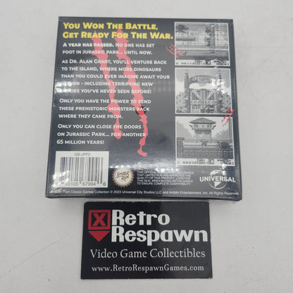 Jurassic Park Part 2: The Chaos Continues [Limited Run] - GameBoy (Sealed)
