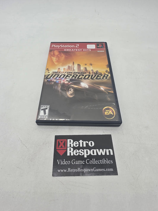 Need for Speed Undercover [Greatest Hits] - Playstation 2 (Complete)