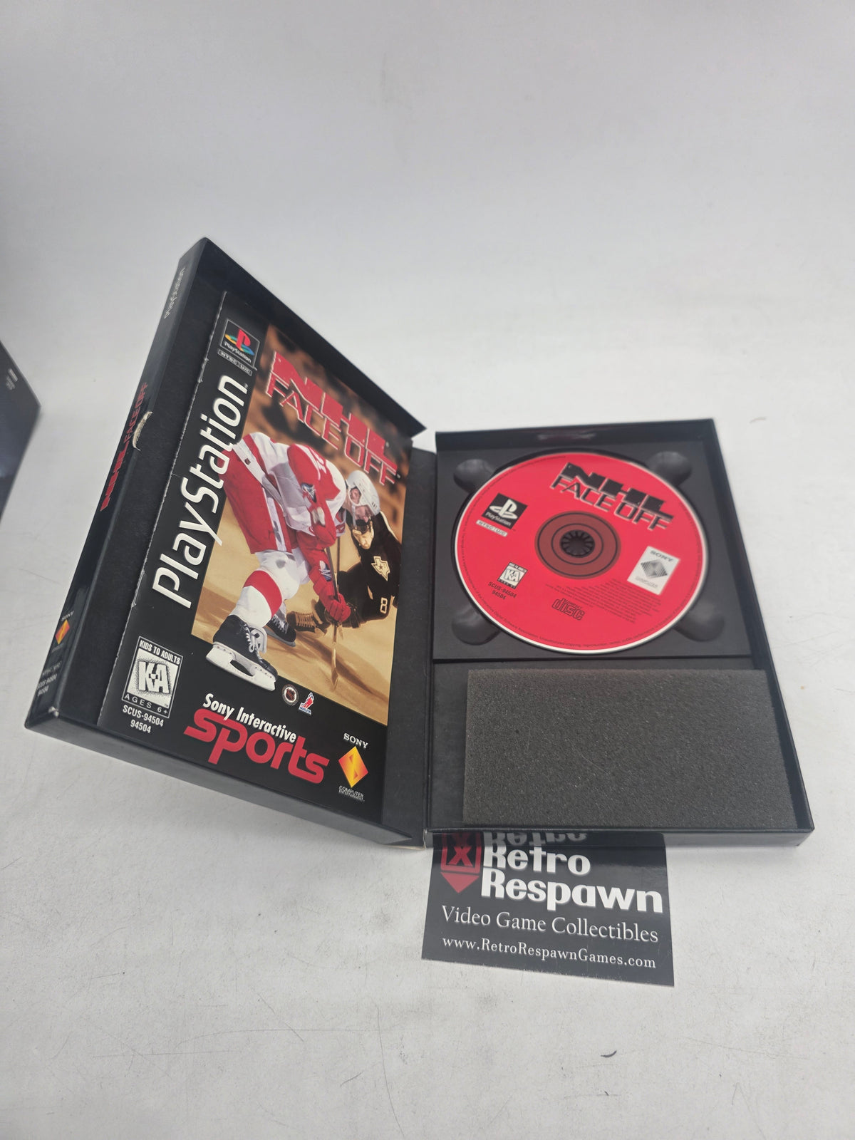 NHL FaceOff [Long Box] - Playstation (Complete)