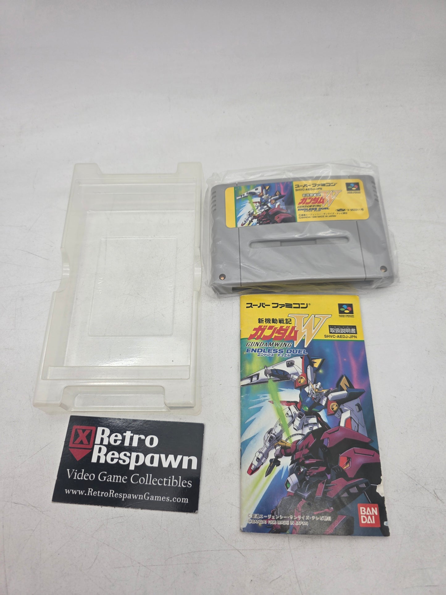 Mobile Suit Gundam Wing Endless Duel - Super Famicom (Complete)