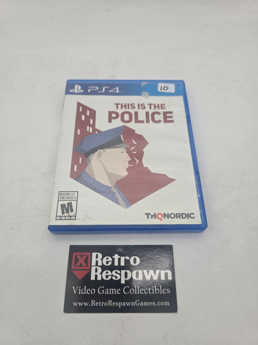 This is the Police - Playstation 4 (Complete)