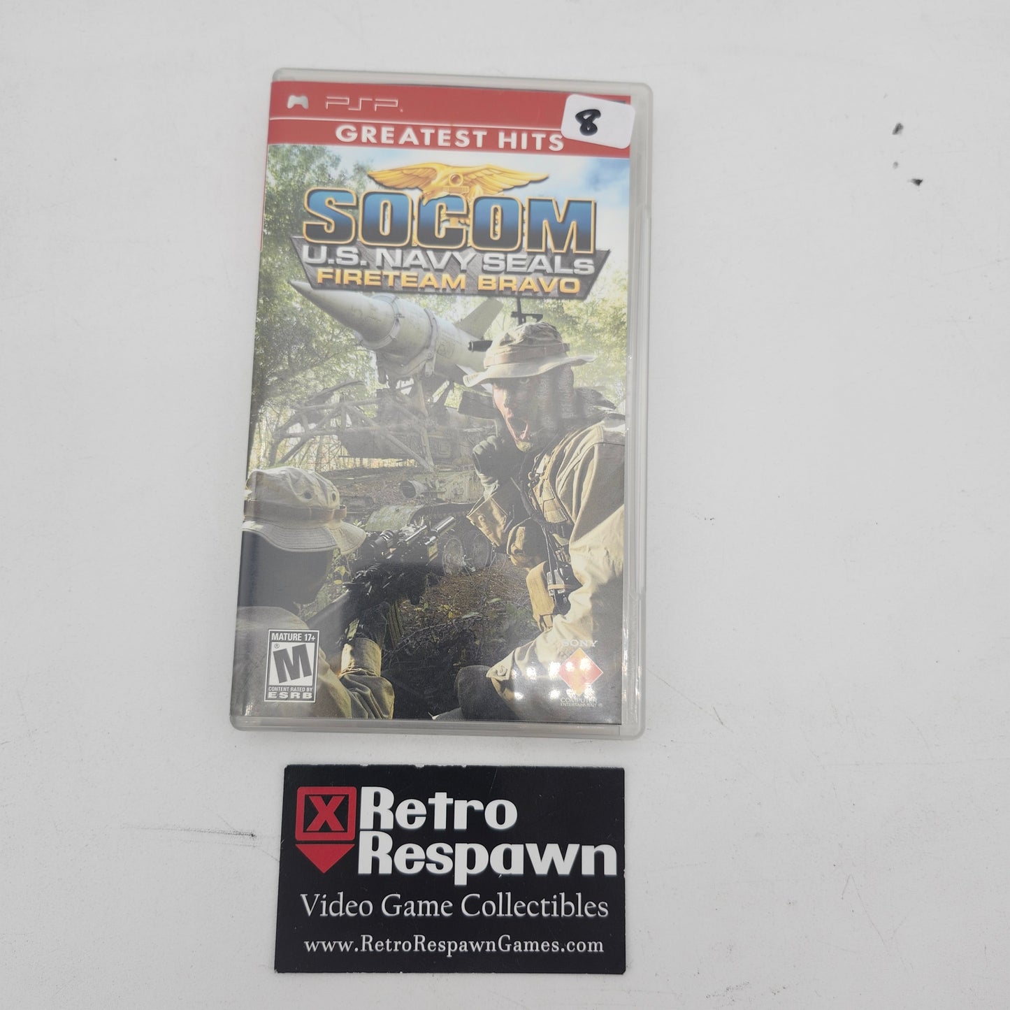 SOCOM US Navy Seals Fireteam Bravo [Greatest Hits] - PSP (Complete)