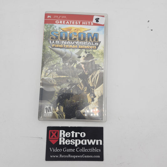 SOCOM US Navy Seals Fireteam Bravo [Greatest Hits] - PSP (Complete)