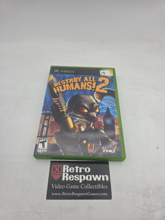 Destroy All Humans 2 - Xbox (Complete)