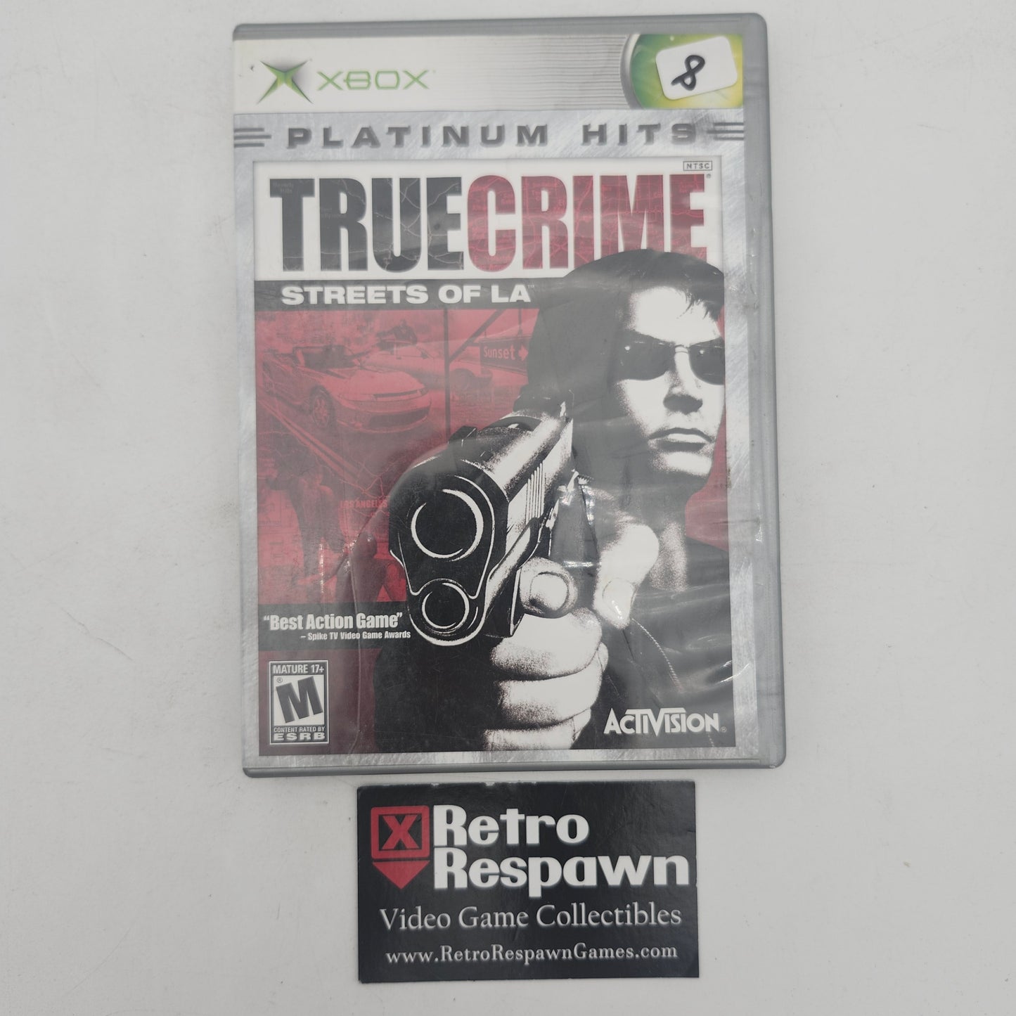 True Crime Streets of LA [Platinum Hits] - Xbox (Complete)