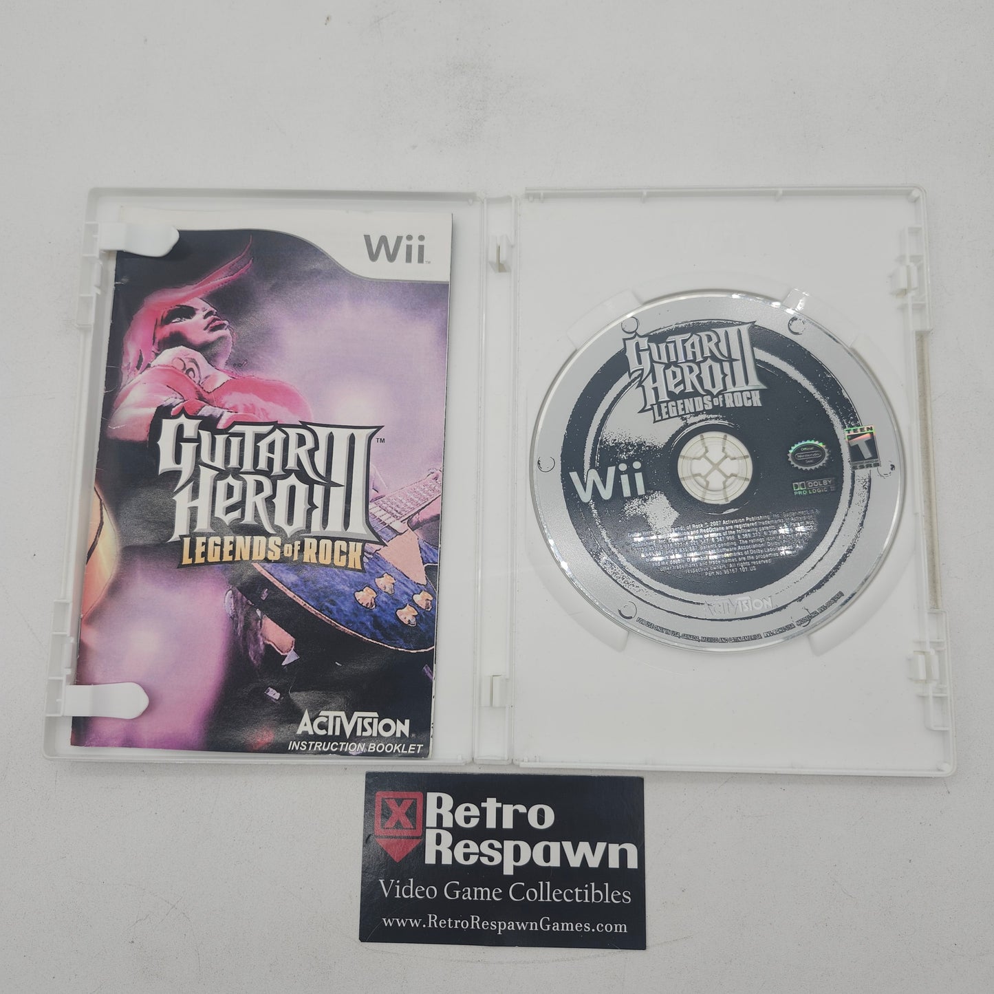 Guitar Hero III Legends of Rock - Wii (Complete)