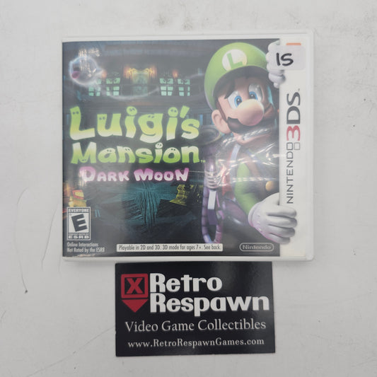 Luigi's Mansion: Dark Moon - Nintendo 3DS (Complete)