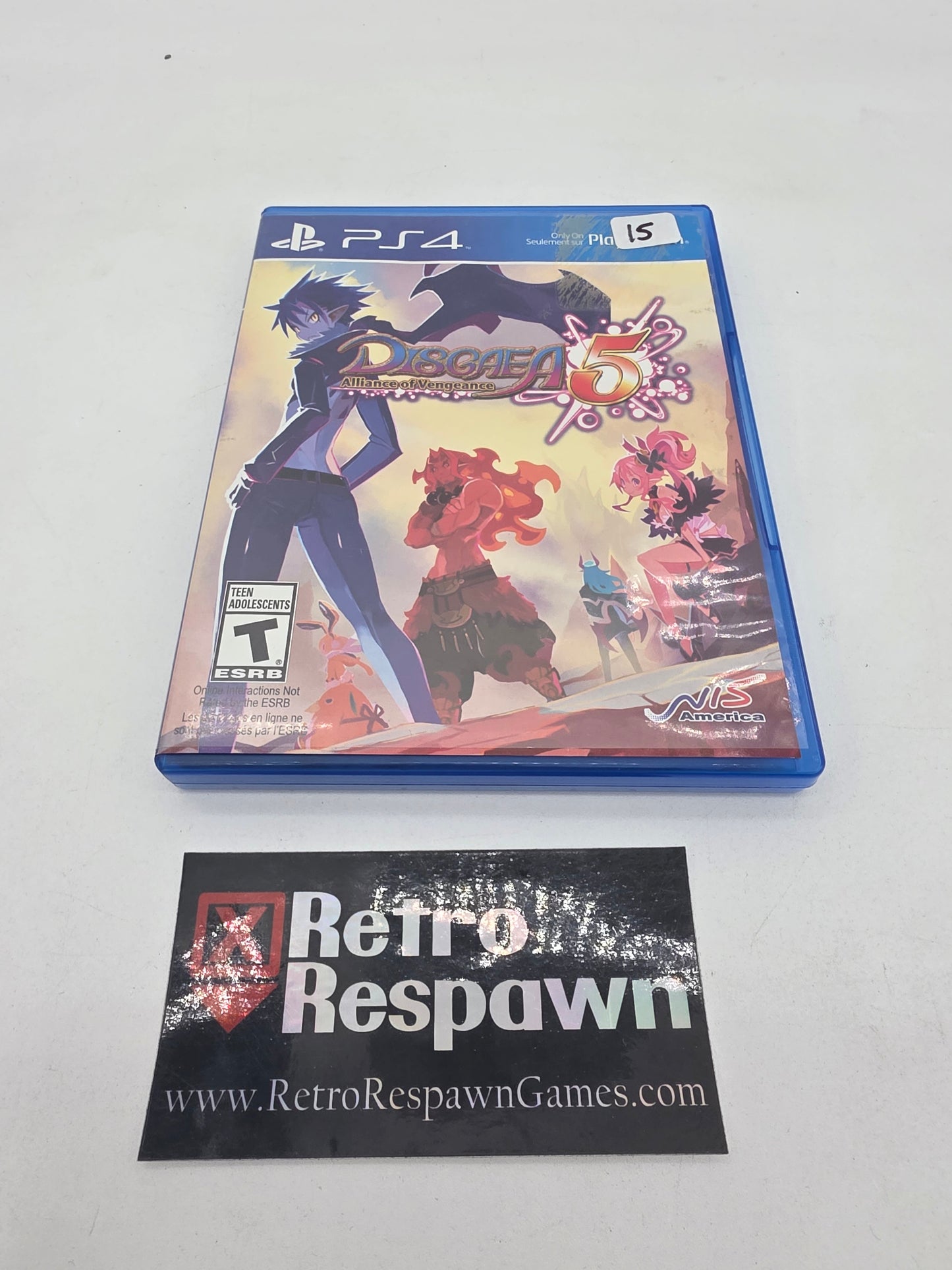 Disgaea 5: Alliance of Vengeance - Playstation 4 (Complete)