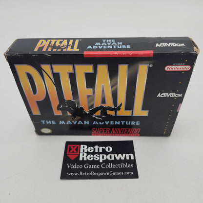 Pitfall Mayan Adventure - Super Nintendo (Complete)