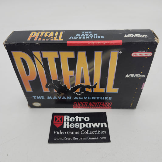 Pitfall Mayan Adventure - Super Nintendo (Complete)
