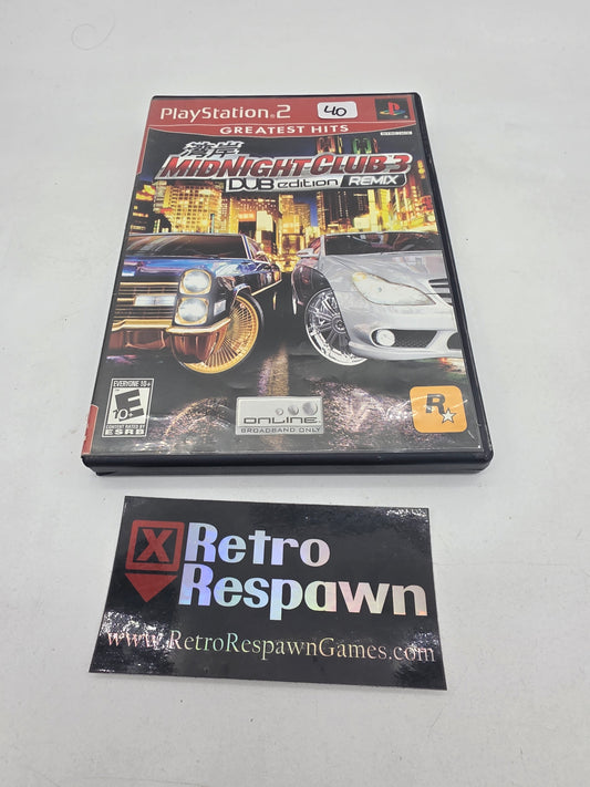 Midnight Club 3 Dub Edition Remix - Playstation 2 (Complete)