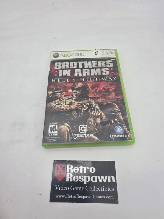 Brothers in Arms Hell's Highway - Xbox 360 (Complete)