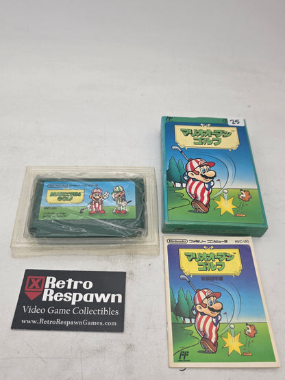 Mario Open Golf - Famicom (Complete)