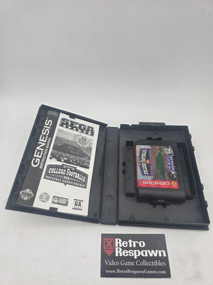 College Football's National Championship - Sega Genesis (Complete)