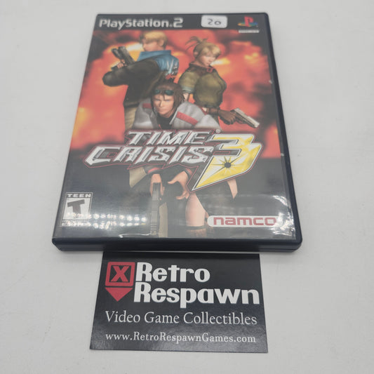Time Crisis 3 - Playstation 2 (Complete)