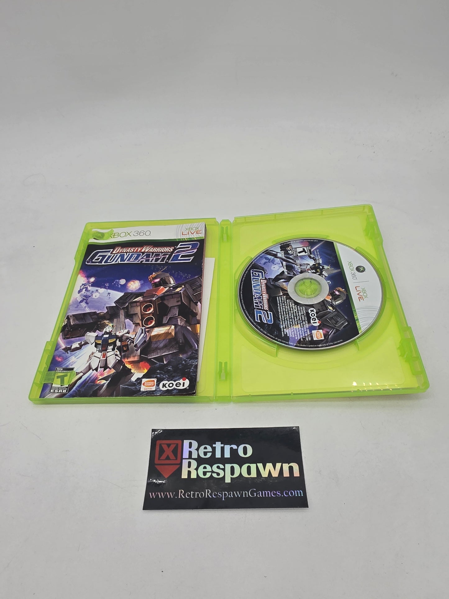 Dynasty Warriors: Gundam 2 - Xbox 360 (Complete)