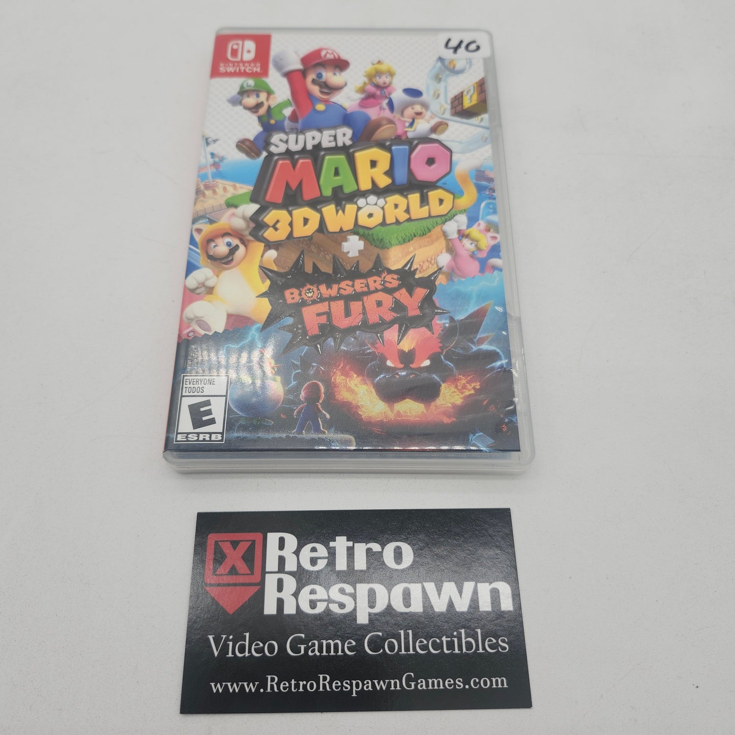 Super Mario 3D World + Bowser's Fury - Nintendo Switch (Complete)
