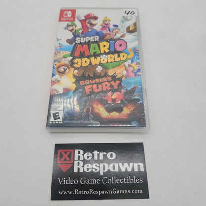 Super Mario 3D World + Bowser's Fury - Nintendo Switch (Complete)